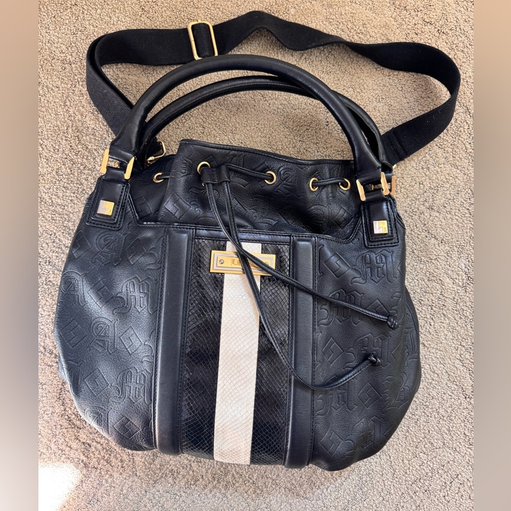 L.A.M.B Black Purse